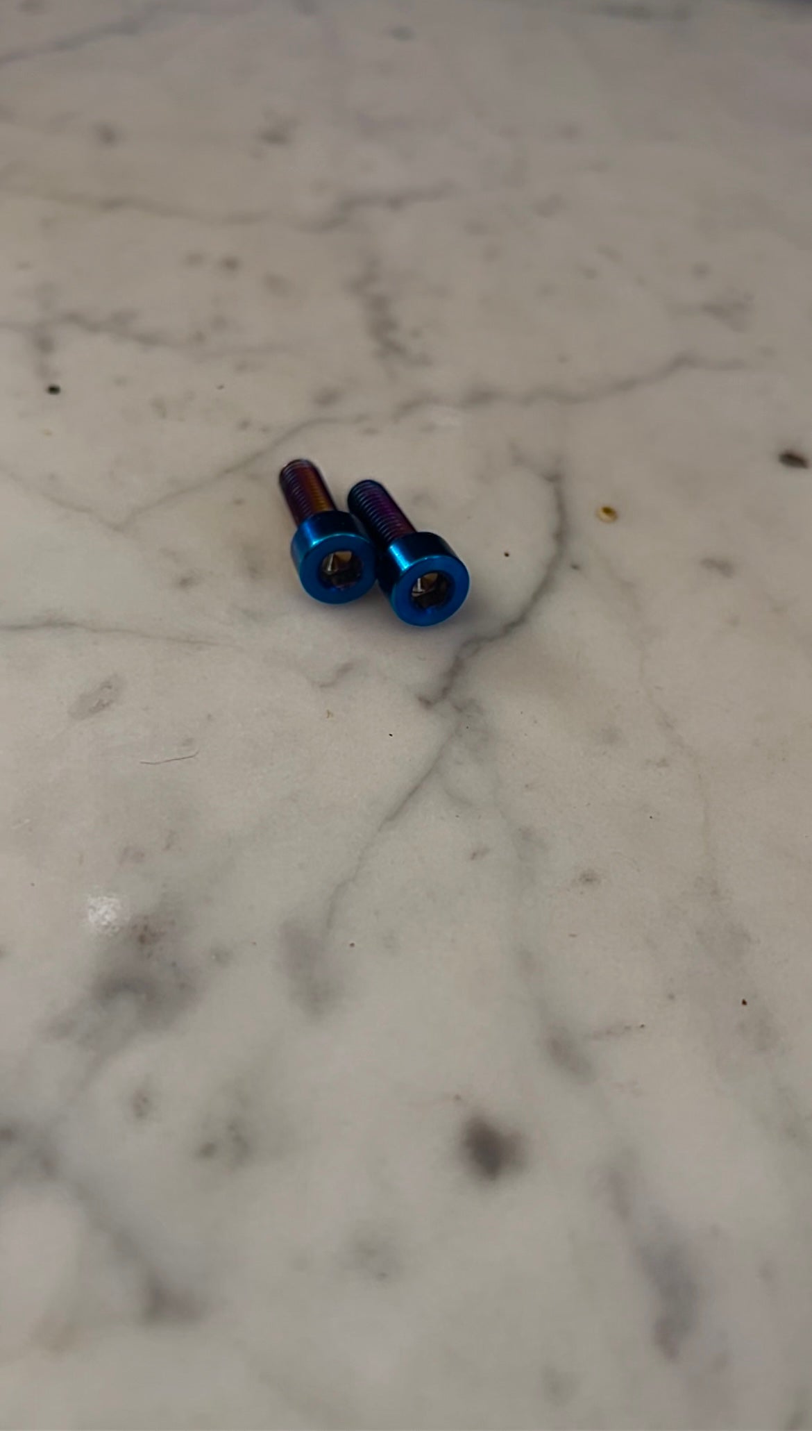 Titanium bolts for surron throttle!